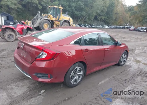 2019 Honda Civic Lx from USA, damaged, VIN 2HGFC2F67KH568447